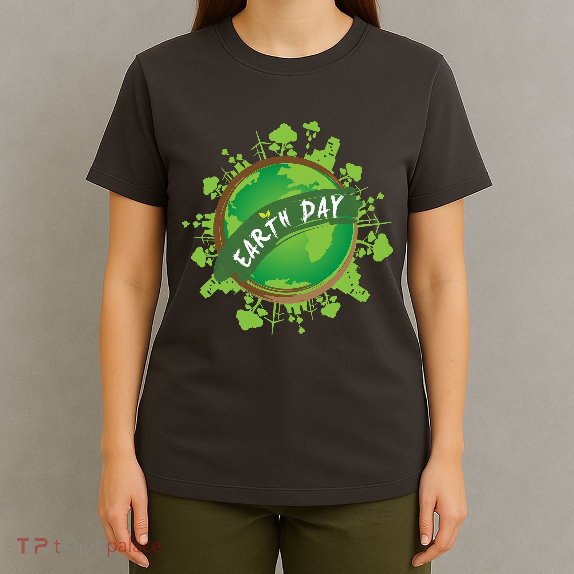 Earth Day Nature Globe T-Shirt