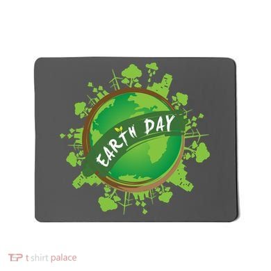 Earth Day Nature Globe Mousepad