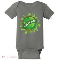 Earth Day Nature Globe Baby Bodysuit thumb 0
