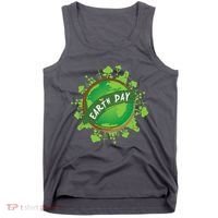 Earth Day Nature Globe Tank Top thumb 0