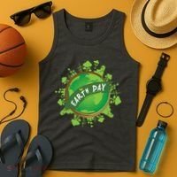 Earth Day Nature Globe Tank Top thumb 4