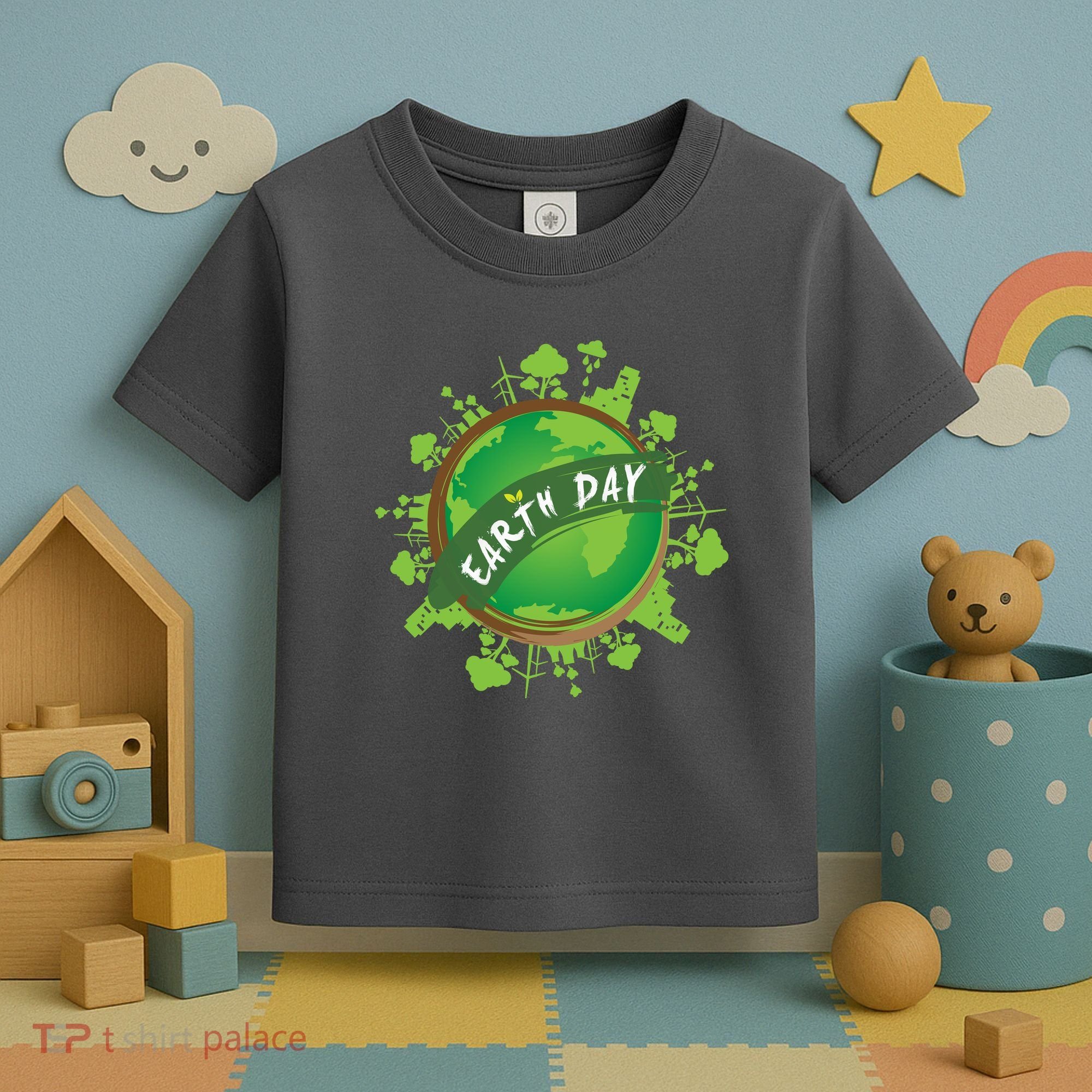 Earth Day Nature Globe Toddler T-Shirt