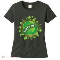 Earth Day Nature Globe Women's T-Shirt thumb 0