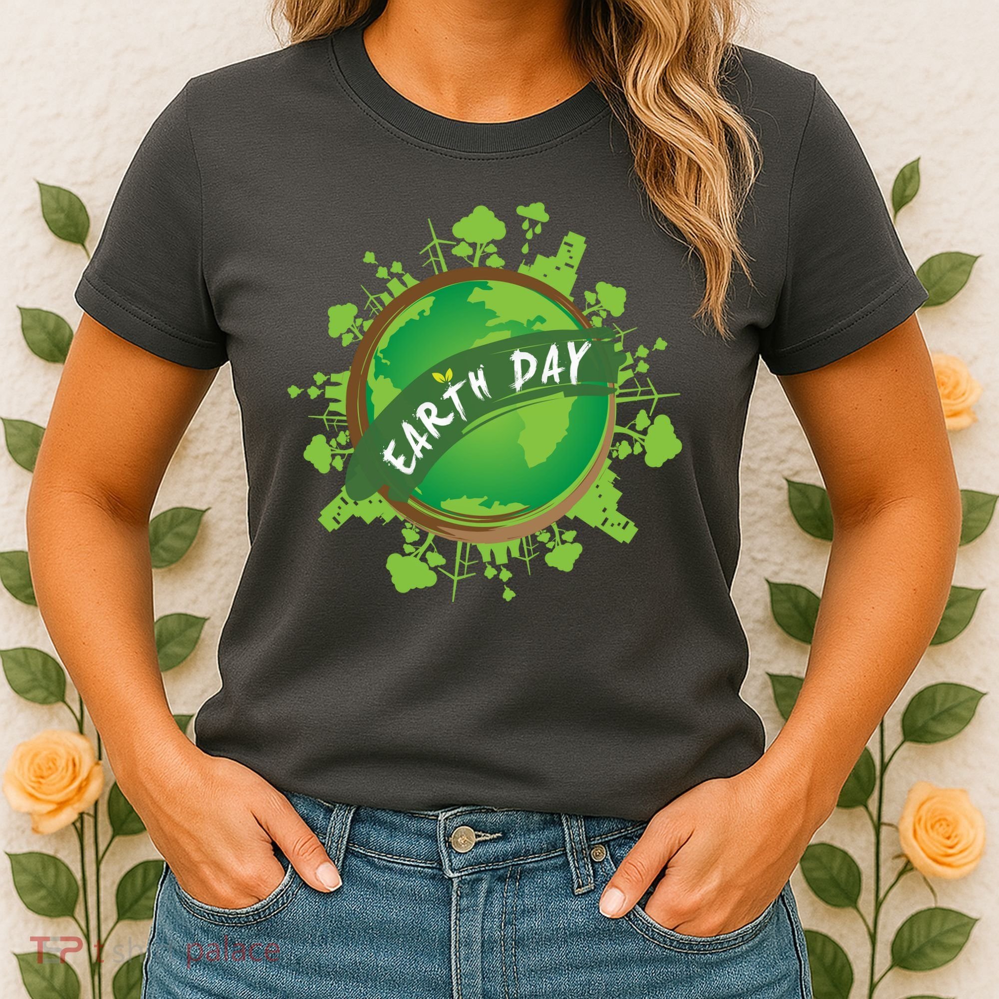 Earth Day Nature Globe Women's T-Shirt