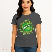 Earth Day Nature Globe Women's T-Shirt thumb 4