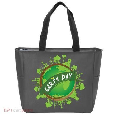 Earth Day Nature Globe Tote Bag