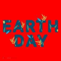 Earth Day Nature Santa Hat thumb 1