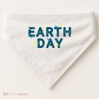 Earth Day Nature USA-Made Doggie Bandana thumb 0