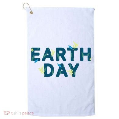 Earth Day Nature Golf Towel
