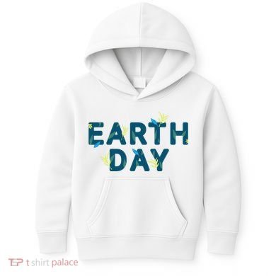 Earth Day Nature Kids Hoodie