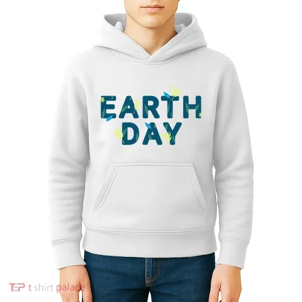 Earth Day Nature Kids Hoodie