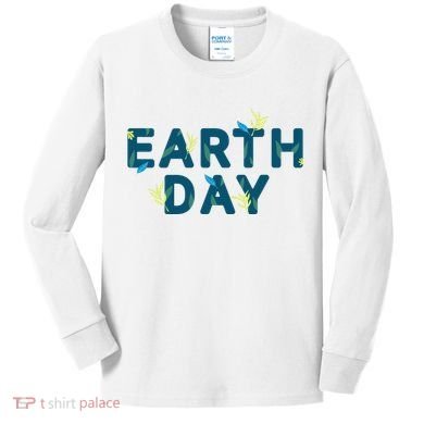 Earth Day Nature Kids Long Sleeve Shirt