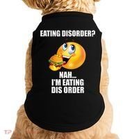 Eating Disorder Nah IM Eating Dis Order Funny Eating Doggie Tank thumb 0