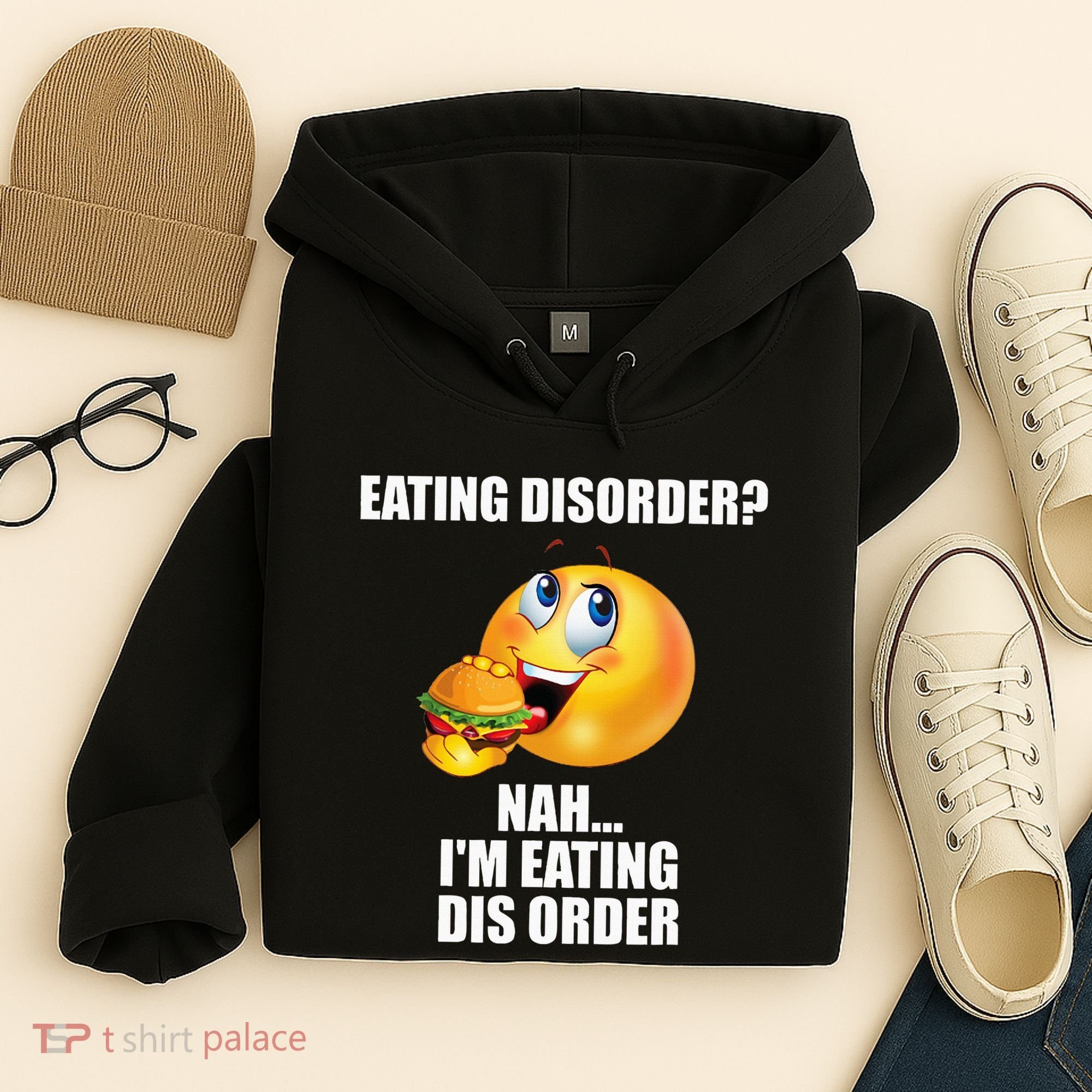 Eating Disorder Nah IM Eating Dis Order Funny Eating Hoodie