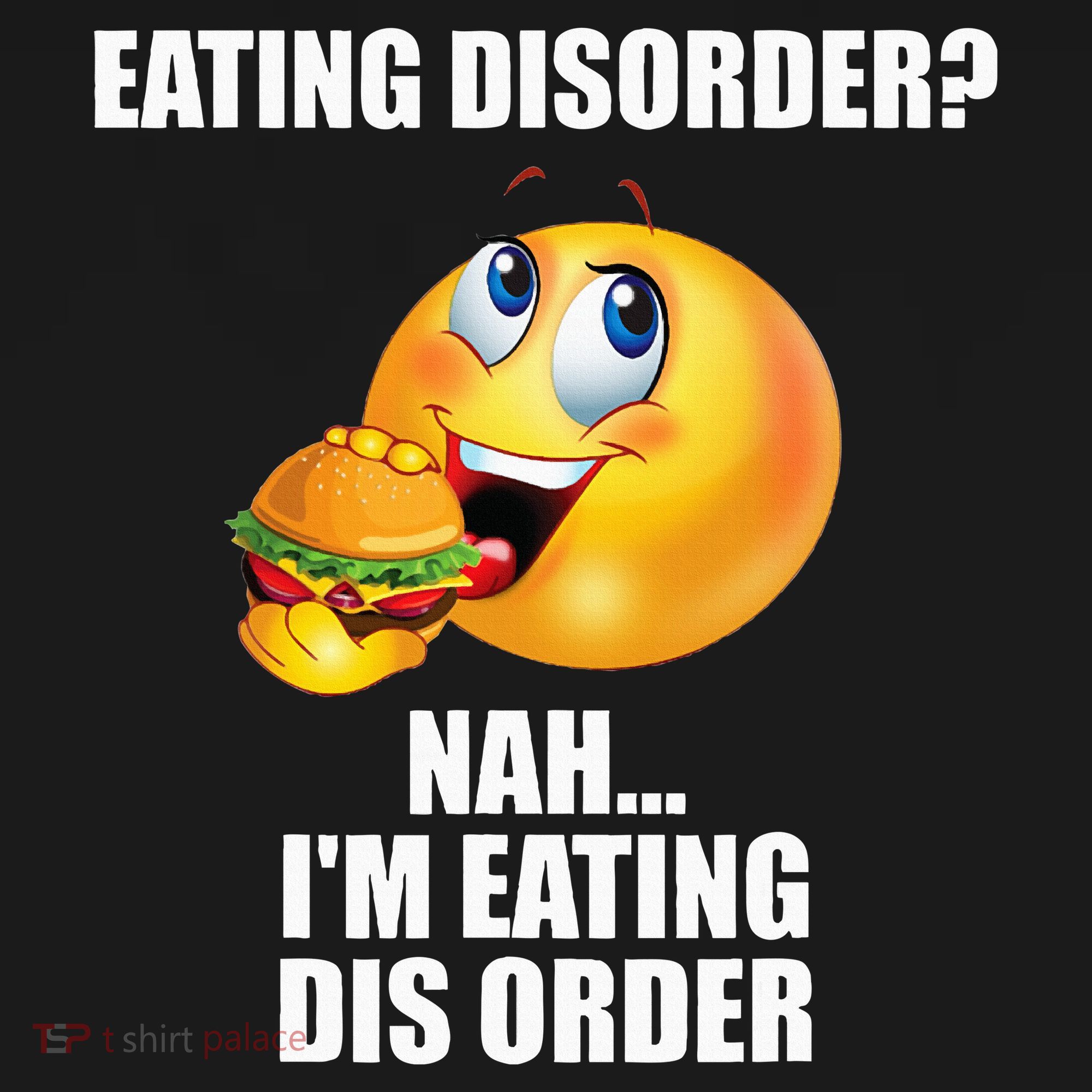 Eating Disorder Nah IM Eating Dis Order Funny Eating Baby Bodysuit