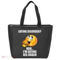 Eating Disorder Nah IM Eating Dis Order Funny Eating Tote Bag thumb 0