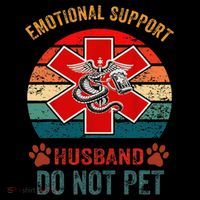 Emotional Do Not Pet Emotional Support Husband Funny Coffee Mug thumb 5