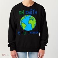 Earth Day On Earth As It Is In Heaven God Planet Love World Women's Sweatshirt thumb 0