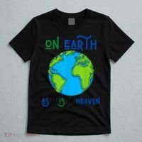 Earth Day On Earth As It Is In Heaven God Planet Love World T-Shirt thumb 5