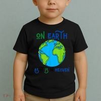 Earth Day On Earth As It Is In Heaven God Planet Love World Toddler T-Shirt thumb 2