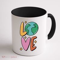 Earth Day Planet Anniversary Love Earth Day Environtal Great Gift Coffee Mug thumb 1