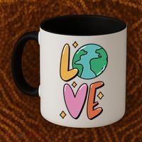Earth Day Planet Anniversary Love Earth Day Environtal Great Gift Coffee Mug thumb 2