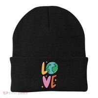 Earth Day Planet Anniversary Love Earth Day Environtal Great Gift Beanie thumb 0