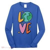 Earth Day Planet Anniversary Love Earth Day Environtal Great Gift Long Sleeve Shirt thumb 0