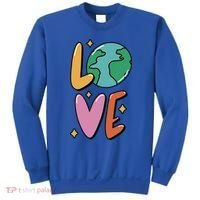 Earth Day Planet Anniversary Love Earth Day Environtal Great Gift Sweatshirt thumb 0