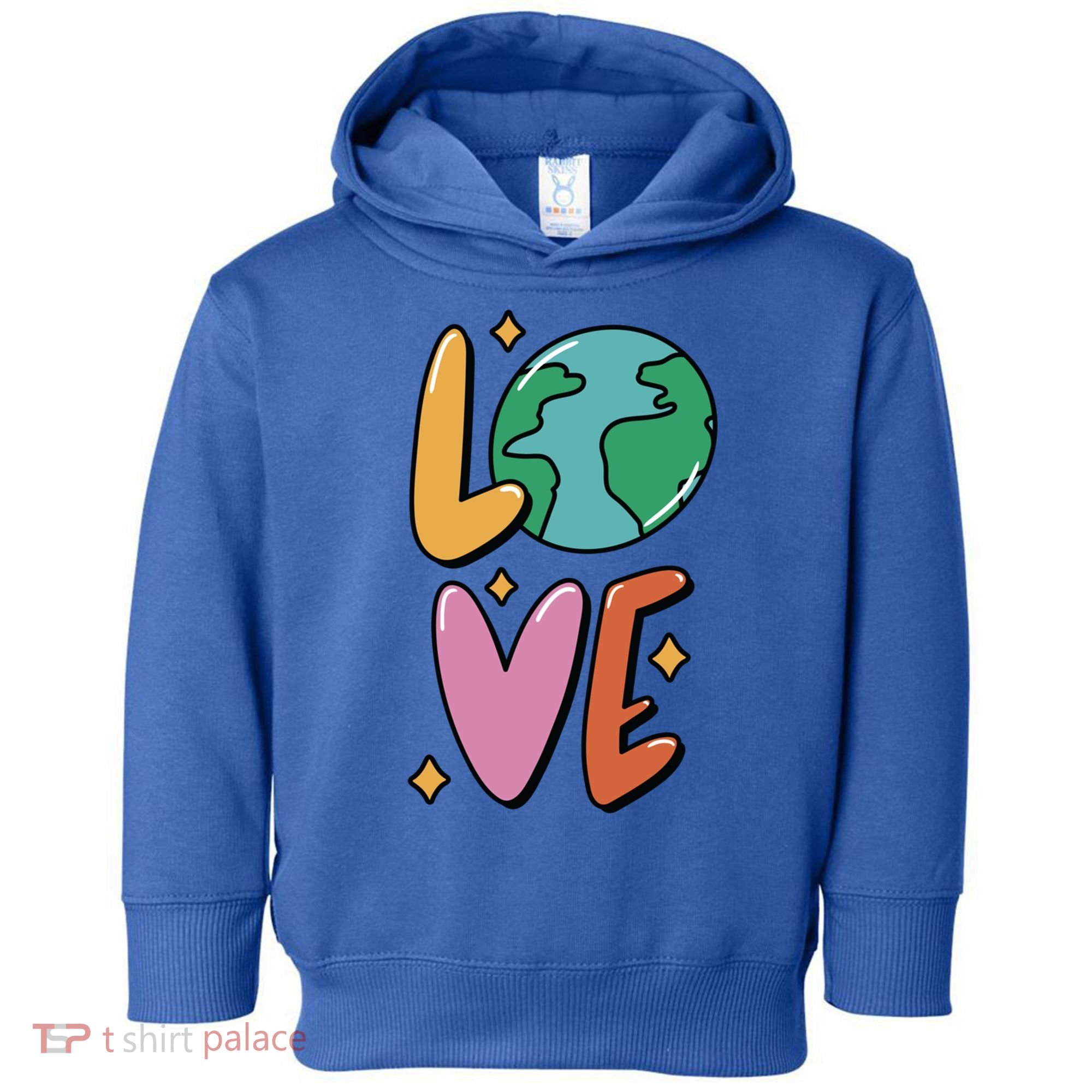 Earth Day Planet Anniversary Love Earth Day Environtal Great Gift Toddler Hoodie