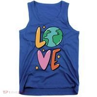 Earth Day Planet Anniversary Love Earth Day Environtal Great Gift Tank Top thumb 0