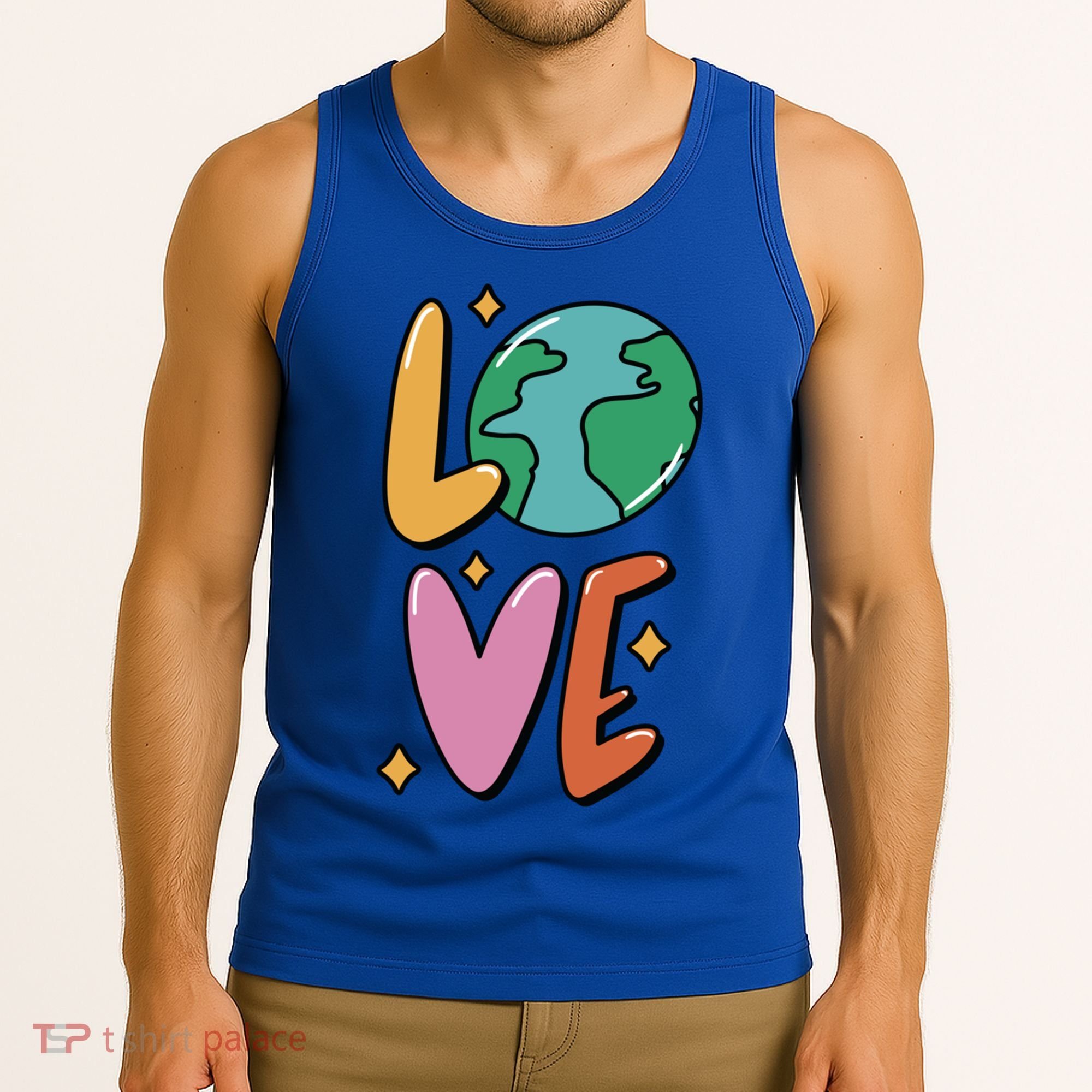 Earth Day Planet Anniversary Love Earth Day Environtal Great Gift Tank Top