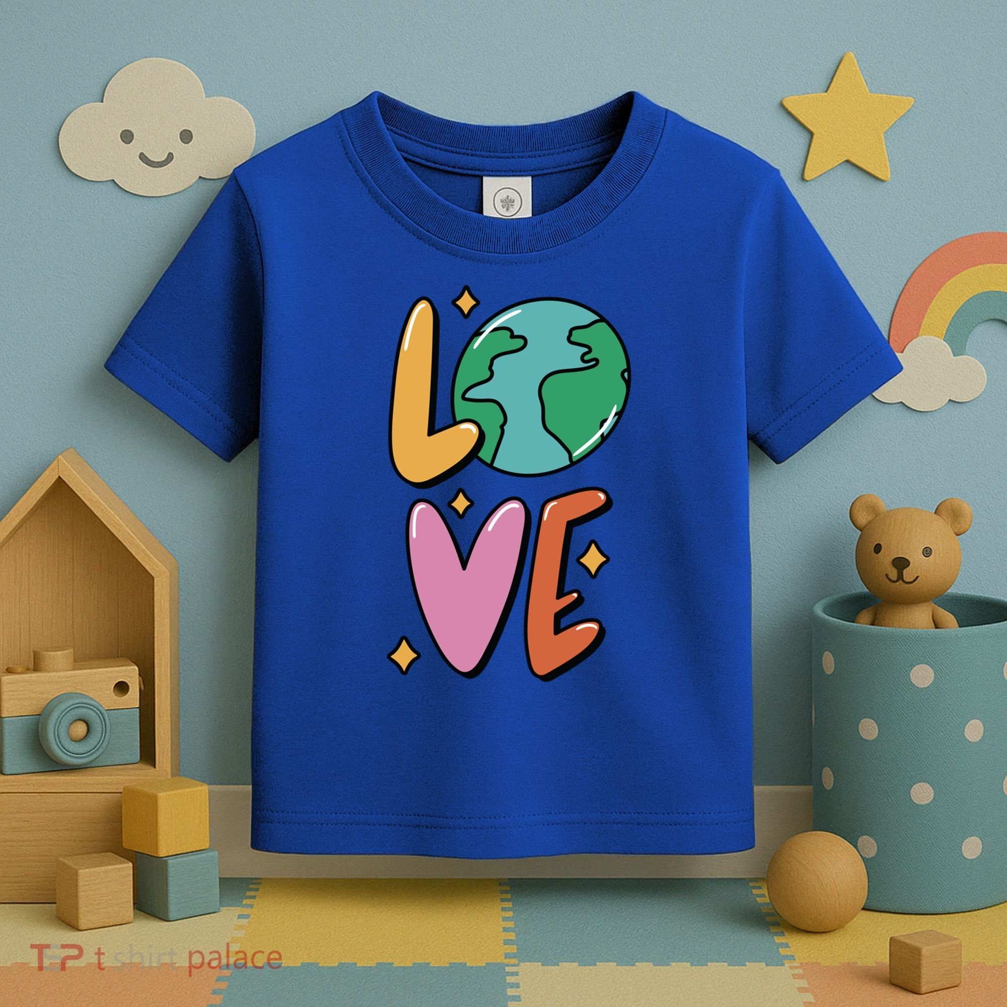 Earth Day Planet Anniversary Love Earth Day Environtal Great Gift Toddler T-Shirt