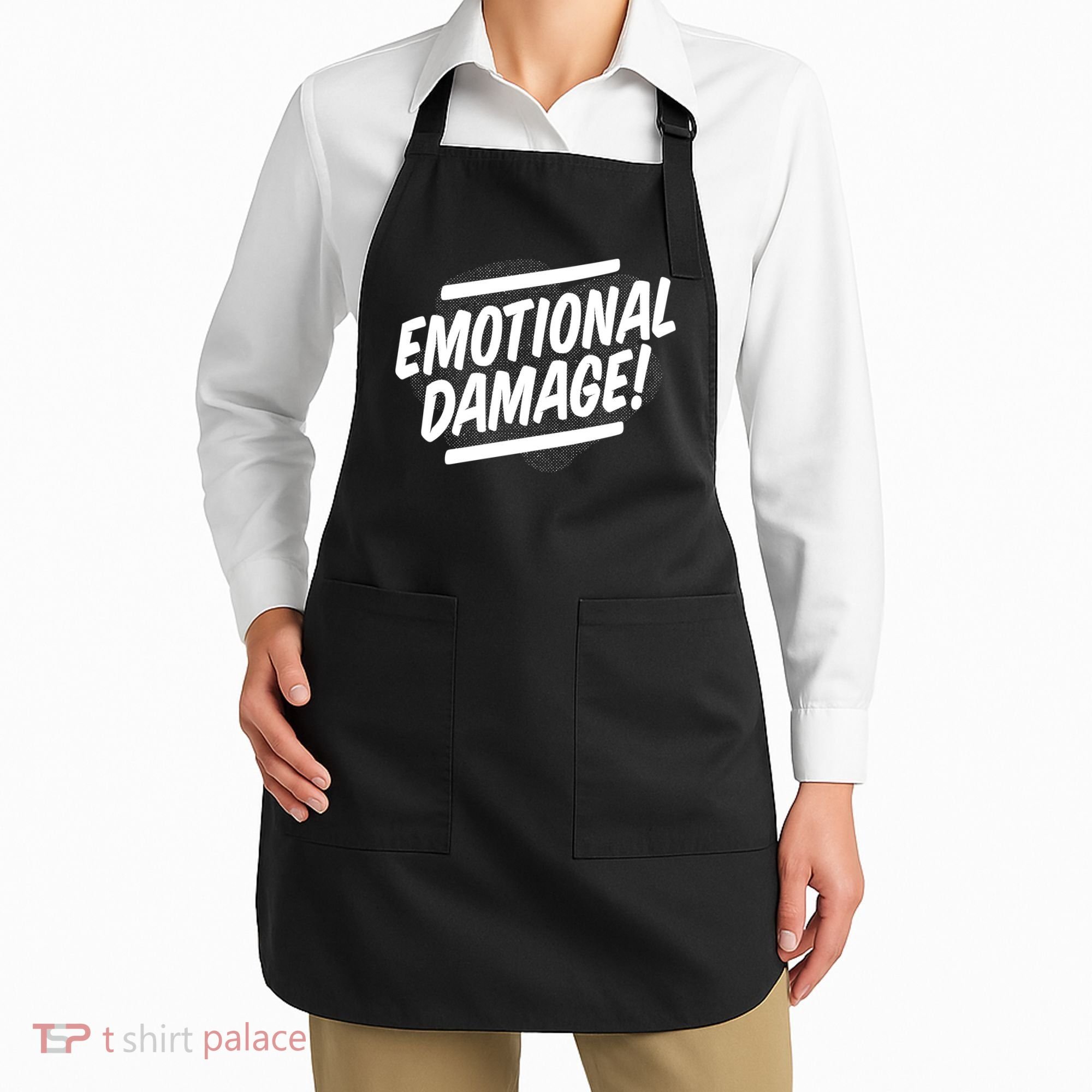 Emotional Damage Quote Apron