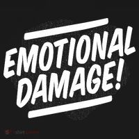 Emotional Damage Quote Ornament thumb 1