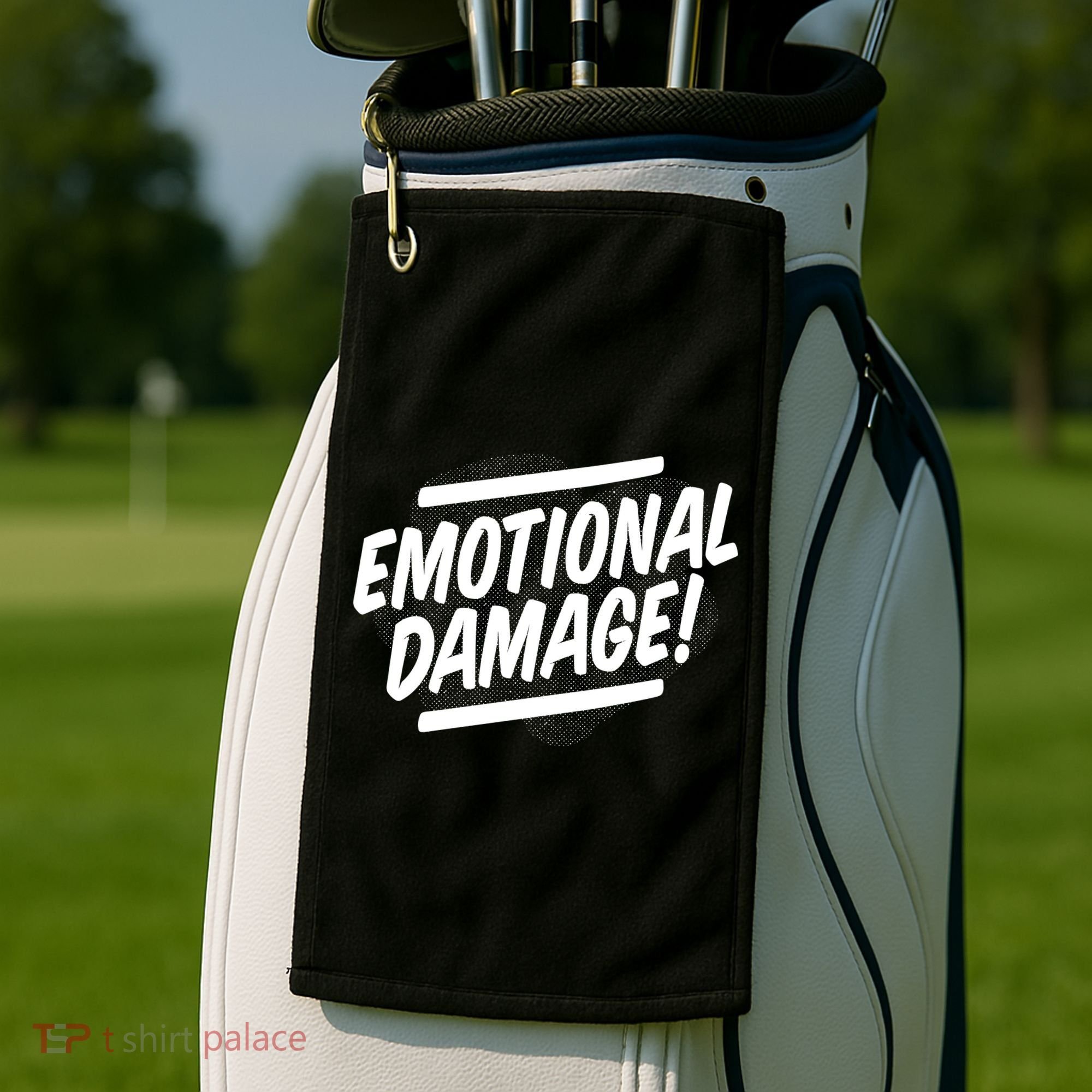 Emotional Damage Quote Golf Towel