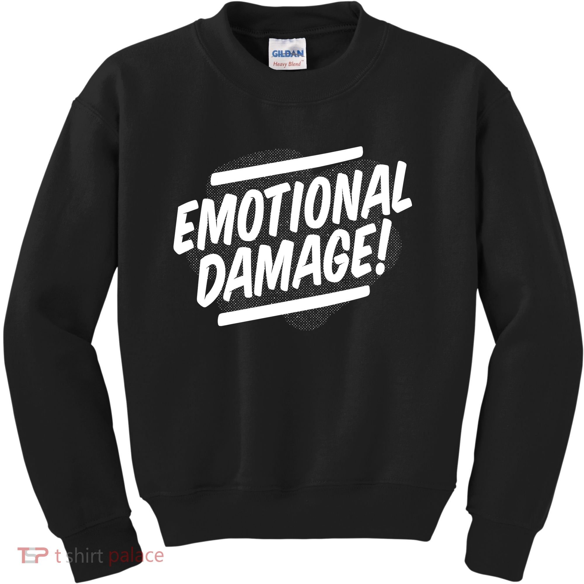 Emotional Damage Quote Kids Sweatshirt