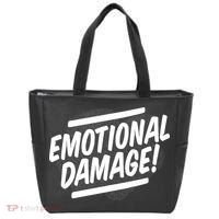 Emotional Damage Quote Tote Bag thumb 0