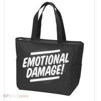 Emotional Damage Quote Tote Bag thumb 3