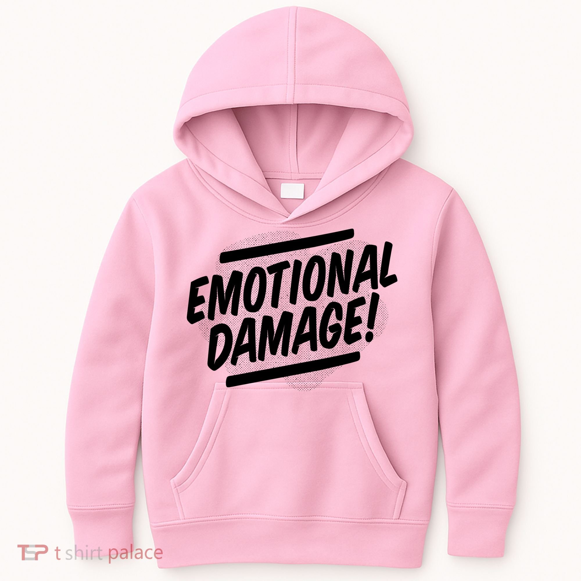 Emotional Damage Quote Kids Hoodie