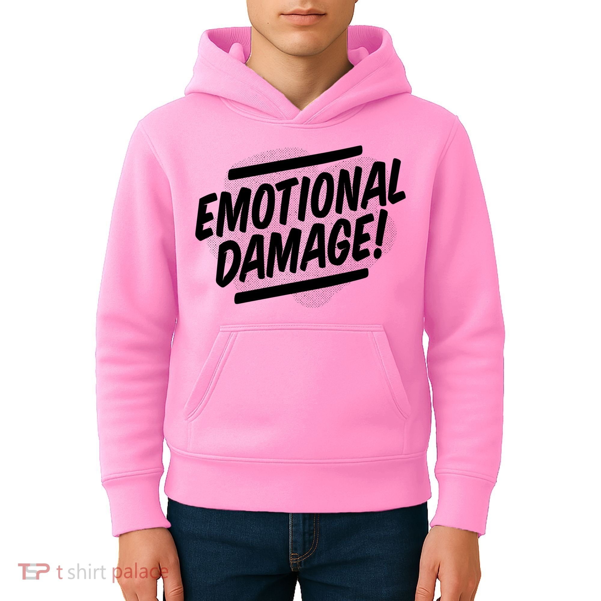 Emotional Damage Quote Kids Hoodie