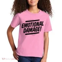 Emotional Damage Quote Kids T-Shirt thumb 2