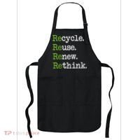 Earth Day Recycle Reuse Renew Rethink Environmental Activism Apron thumb 0