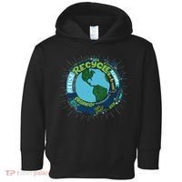 Earth Day Recycle Globe Toddler Hoodie thumb 0