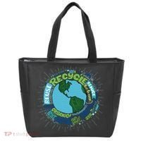Earth Day Recycle Globe Tote Bag thumb 0