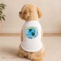Earth Day Recycle Globe Doggie Tank thumb 2