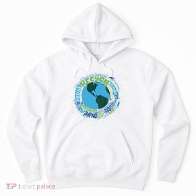 Earth Day Recycle Globe Hoodie