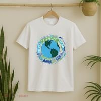 Earth Day Recycle Globe T-Shirt thumb 2