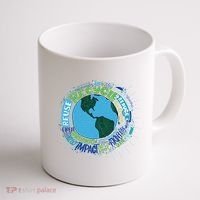 Earth Day Recycle Globe Coffee Mug thumb 1