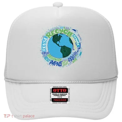Earth Day Recycle Globe Hat